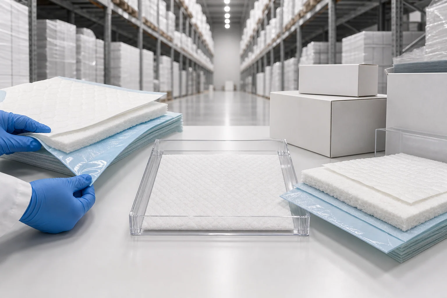 PE Film Backing for Medical and Care Underpads for OEM and private-label B2B buyers