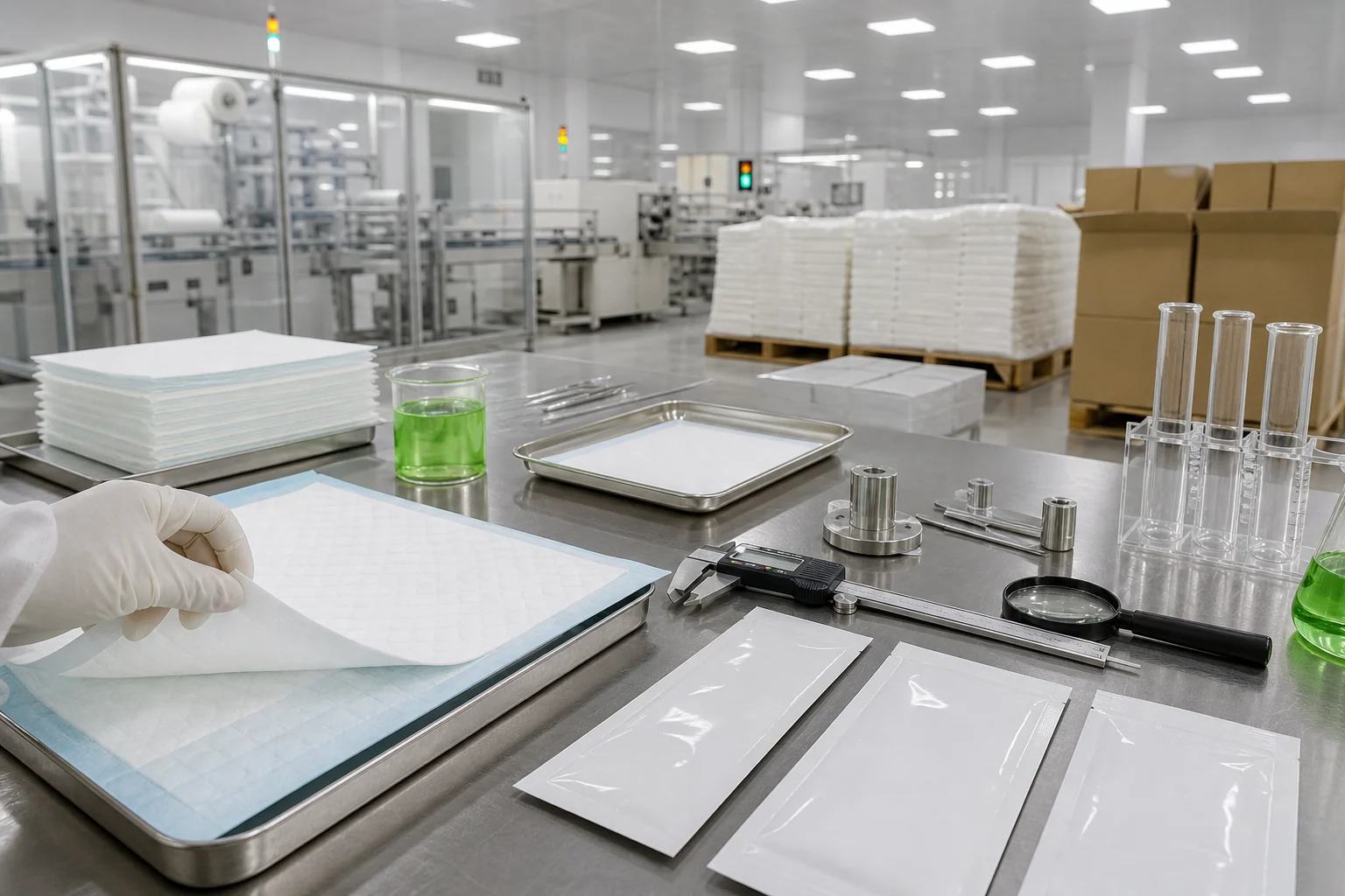 Inside a Pet Pad Factory Quality Control System for OEM and private-label B2B buyers