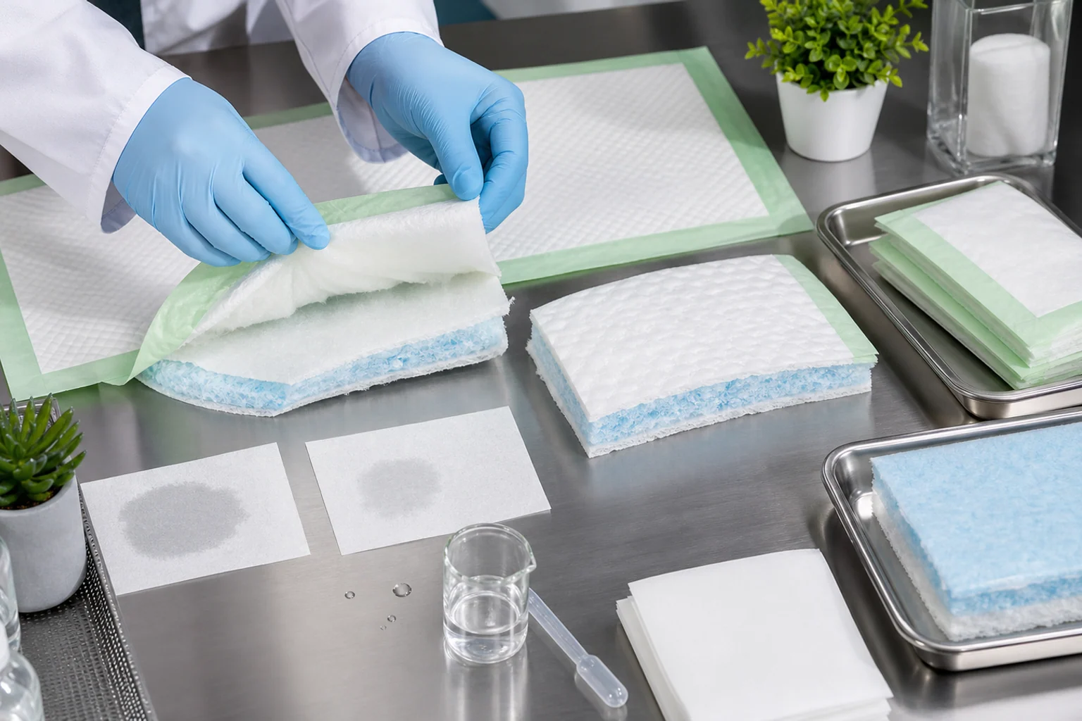 How Rewet Testing Helps Compare Puppy Pads for OEM and private-label B2B buyers