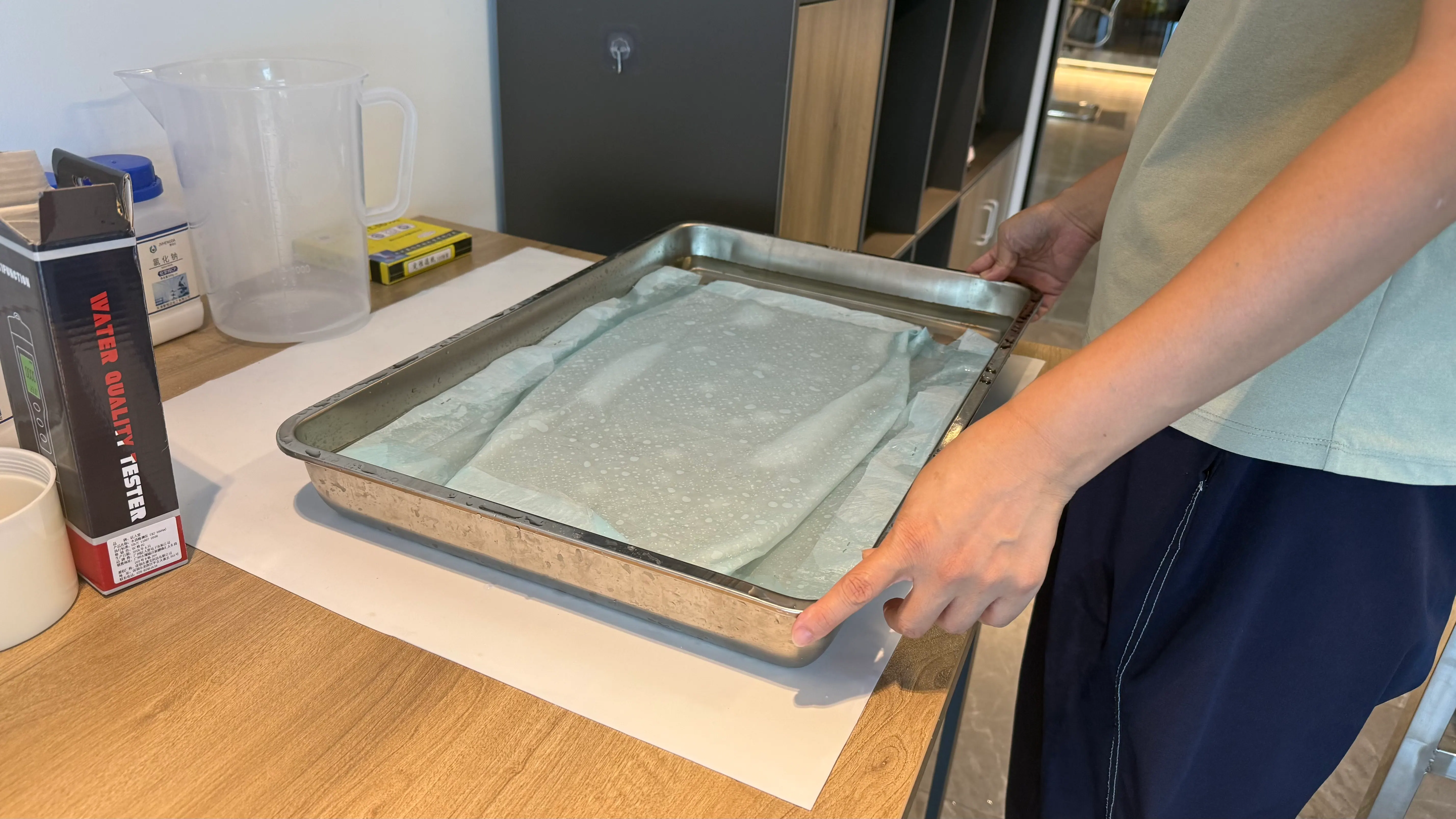Absorbency testing during product quality review