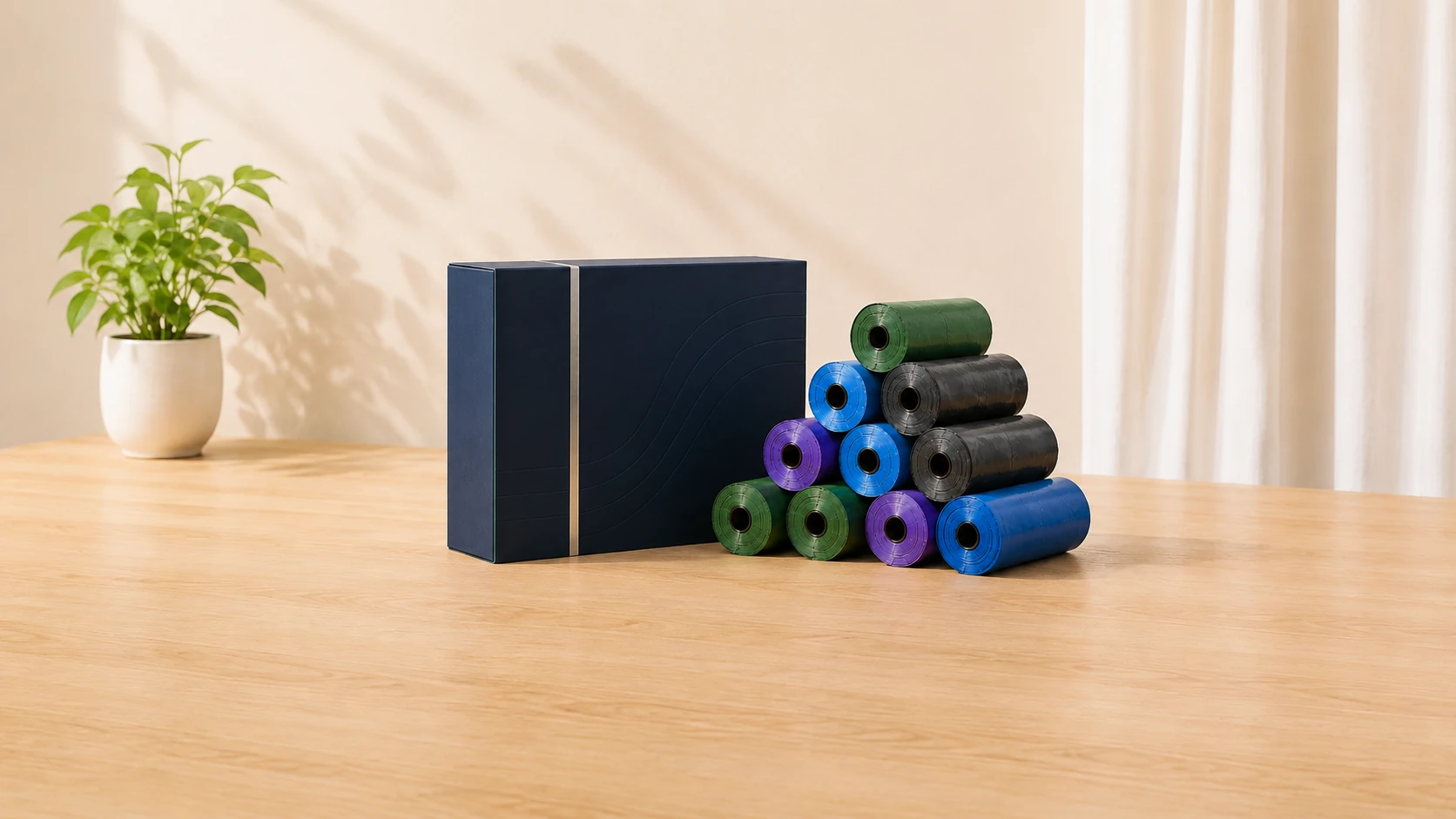 Garbage & pet waste bags range presentation