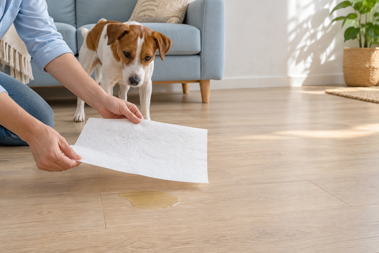 Non-woven absorbent sheets: Open a sheet — AI usage illustration