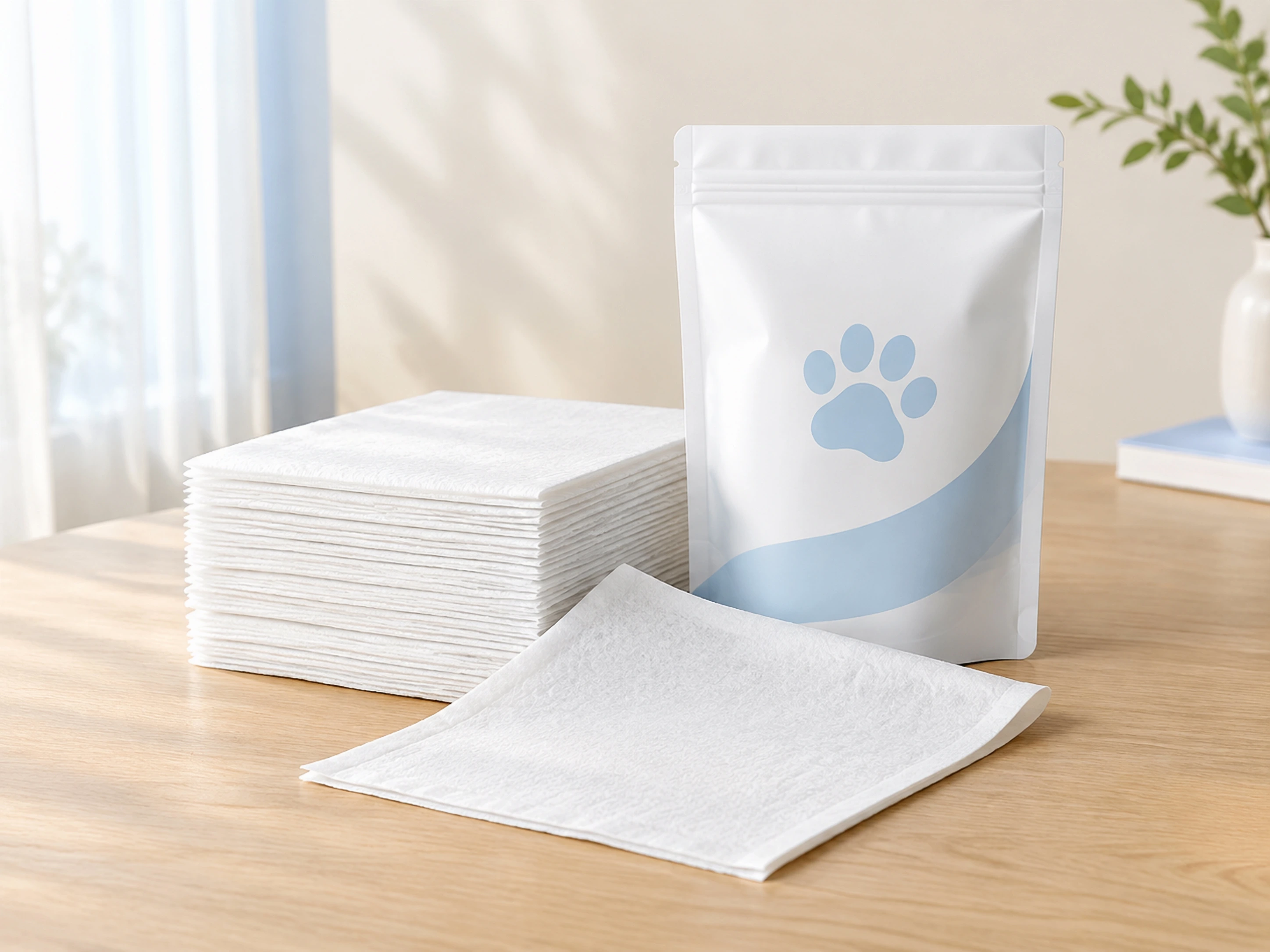 Pet absorbent paper range presentation
