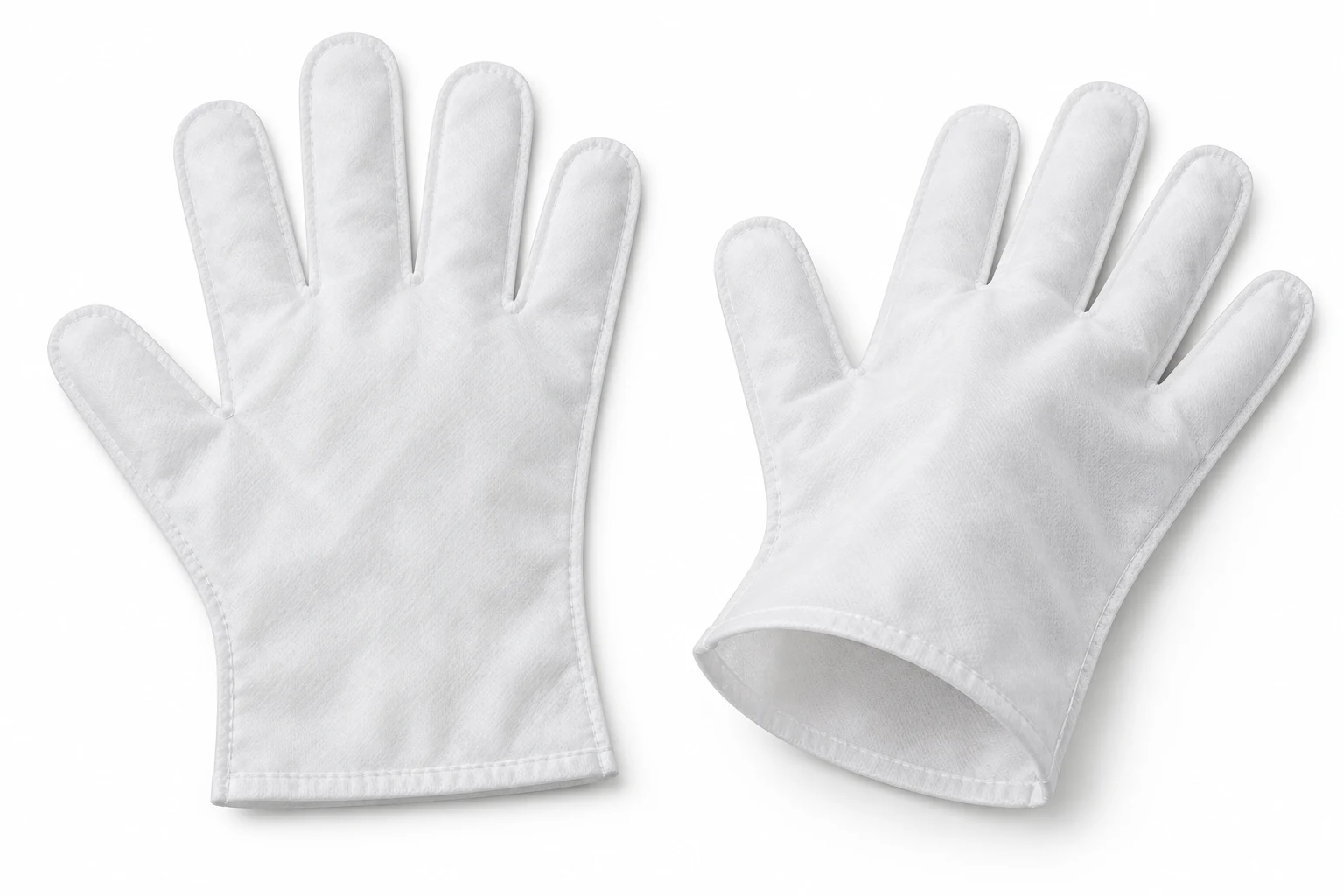 Cleaning gloves — illustrative material and component breakdown
